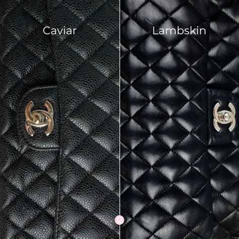 chanel lambskin vs sheepskin|Chanel aged calfskin.